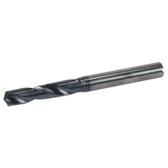 ‎MDS138MHV 0.5433″ Dia. × 0.5512″ Shank × 2-3/4″ Flute Length × 5-9/32″ OAL, DEX, Coolant Thru, Cylindrical Solid Carbide Drill - Exact Industrial Supply