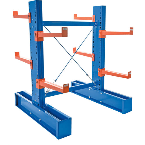 Cantilever Double Upright Md 6Ft 24″Set - Exact Industrial Supply