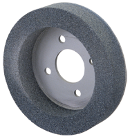 6 x 1 x 4" - Silicon Carbide (GC) / 120I Type 2 - Tool & Cutter Grinding Wheel - All Tool & Supply