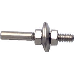 Mandrel Number 1342 - Wheel Mandrel for use with Cratex 3″ × 1/4″ × 1/2″ Wheels