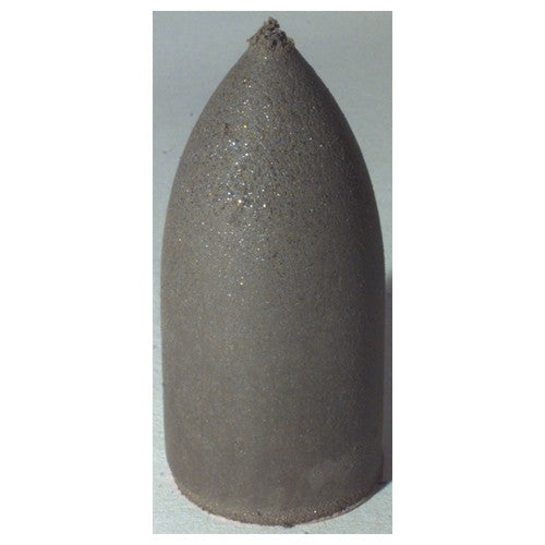 1 3/4″ × 7/8″ × 1/4″ - Bullet Resin Bonded Rubber Cone(Fine Grit) - All Tool & Supply