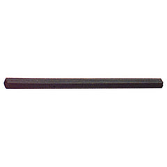 6″ × 1/2″ × 1/2″ - Square - Resin Bonded Rubber Block & Stick (Medium Grit) - All Tool & Supply