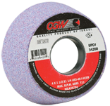 4 x 1-1/2 x 1-1/4" - Type 11 - AS3-60-K-VCER - Tool & Cutter Grinding Wheel - All Tool & Supply