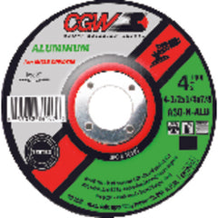 9″ × 1/4″ × 7/8″ - Aluminum Oxide A30-N-ALU - Depressed Center Wheel - All Tool & Supply