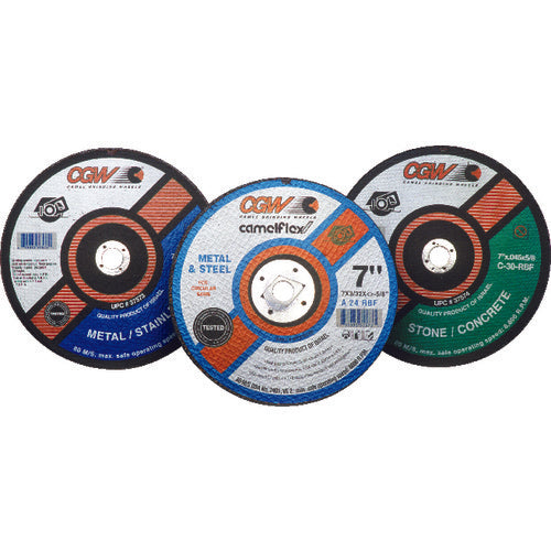 7″ × 0.045″ × 5/8″ - A60-SBF - Aluminum Oxide Reinforced Cut-Off Wheel - All Tool & Supply