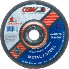 9″ × 1/16″ × 7/8″ - Aluminum Oxide 60 Grit Type 1 - Cut-Off Wheel - All Tool & Supply