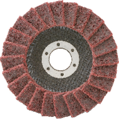 4 1/2″ × 7/8″ - Very Fine - Type 27 - Surface Conditioning Flap Disc - All Tool & Supply