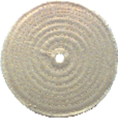 6 × 1/2″ Hole Sewed Buffing Wheel - All Tool & Supply