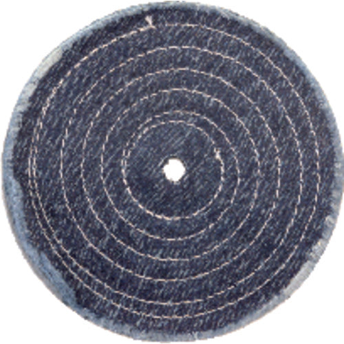 8″ WITH 3/8 SPIRAL SEWED DENIM BUFF - All Tool & Supply