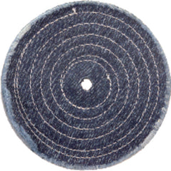 6″ WITH 3/8 SPIRAL SEWED DENIM BUFF - All Tool & Supply