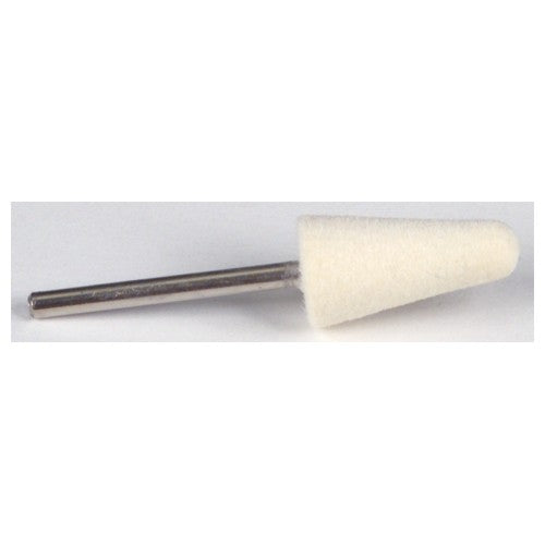 1/2″ 1″ 1/8″ Shank - Soft Tapered Felt Bob - All Tool & Supply