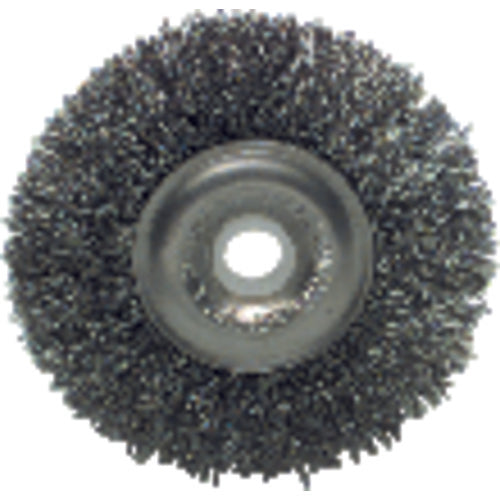 6″ Diameter-5/8″-1/2″ Arbor Hole - Crimped Steel Wire Straight Wheel - All Tool & Supply