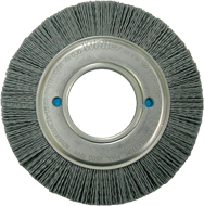 4" Diameter - 5/8" Arbor Hole - Nylon Abrasive Straight Wheel - All Tool & Supply