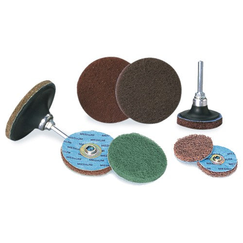 3″ - Roll-On - Coarse Grit - High Strength Buff & Blend Disc Alt mfg # 840419 - All Tool & Supply