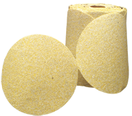 5" x No Hole - 400 Grit - Aluminum Oxide - DriLube Gold Resin Paper Sanding PSA Disc - All Tool & Supply