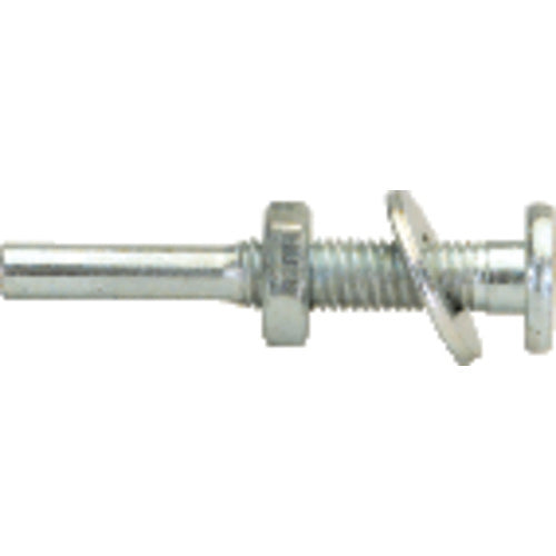 Fits 1/4″ Arbor Hole-3/16″ Shank - 1 3/4″ Overall Length - Flat Head Arbor for Abrasives - All Tool & Supply