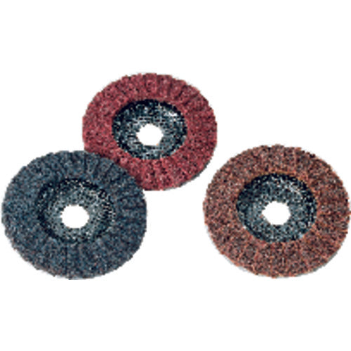 4 1/2″ × 7/8″ - Medium Grit - BriteRite Buff & Blend Flap Disc Alt mfg # 821210 - All Tool & Supply