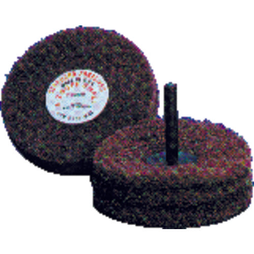 3″ (1 Ply) - Medium Grit - Buff & Blend Mounted Wheel (1/4″ Shank) Alt mfg # 880413