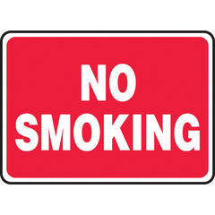 Sign, No Smoking, 10″ × 14″, Aluminum - All Tool & Supply