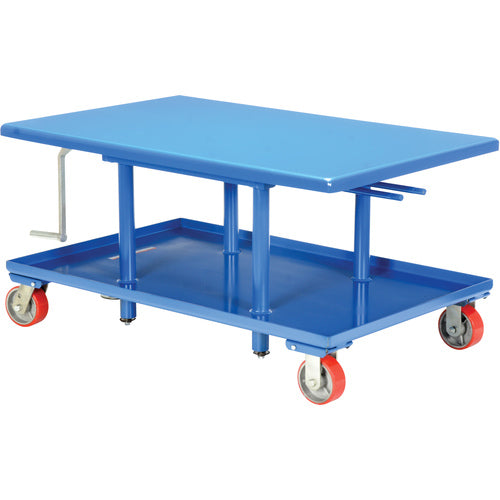 Low Profile Mech Post Table 30 × 60 - Exact Industrial Supply