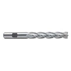 9/32 Dia. x 3-3/4 Overall Length 4-Flute Square End High Speed Steel SE End Mill-Round Shank-Center Cut-Uncoated - All Tool & Supply