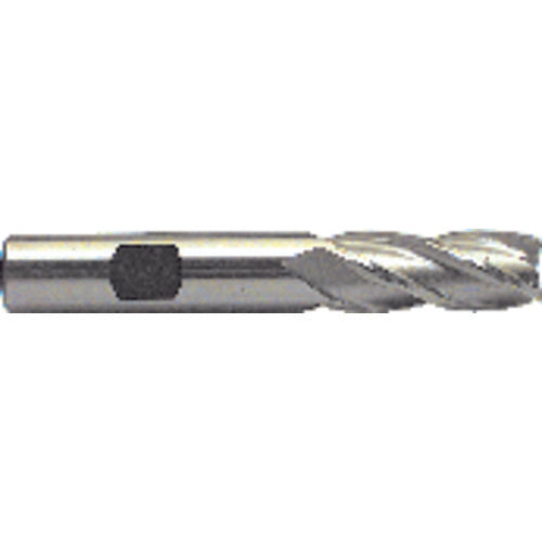 ‎1/4″ Dia. × 3/8″ Shank × 5/8″ DOC × 2-7/16″ OAL, HSSCo, Uncoated, 4 Flute, Plain, External, Center Cutting, Solid End Mill Series/List #4586 - All Tool & Supply