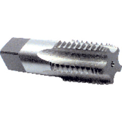 ‎1/4-18 NPTF 5 Flute High Speed Steel Interrupted Pipe Tap-Bright Series/List #2113 - Exact Industrial Supply