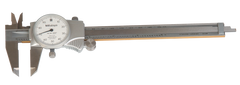 0 - 200mm Measuring Range (0.02mm Grad.) - Dial Caliper - #505-686 - All Tool & Supply