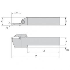 250214 WMT LH TOOLHOLDER 16 X 16 - All Tool & Supply