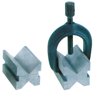 #599-749 - 1-1/2 x 1-1/2 x 2'' - V-Block & Clamp Set - All Tool & Supply