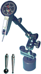 Kit Contains: .030" Bestest Indicator; Fine Adjustment Mag Base With Dovetail Clamp - Best-Test Indicator/Magnetic Base & Indicator Point Set - All Tool & Supply