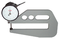 #DG10-14 - 0 - 1'' Range - .001" Graduation - 6'' Throat Depth - Dial Thickness Gage - All Tool & Supply