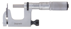 #220XFL-1 - 0 - 1'' Measuring Range - .001 Graduation - Friction Thimble - Carbide Face - Multi Anvil Micrometer - All Tool & Supply