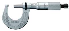 #T230XFL - 0 - 1'' Measuring Range - .001 Graduation - Friction Thimble - Carbide Face - Outside Micrometer - All Tool & Supply