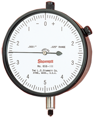 #656-441J - 1" Total Range - 0-100 Dial Reading - AGD 4 Dial Indicator - All Tool & Supply