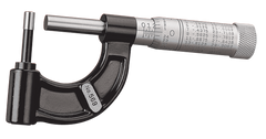 #569AXP - 0 - 1'' Measuring Range - .001" Graduation - Friction Thimble - Carbide Face - Tubing Micrometer - All Tool & Supply