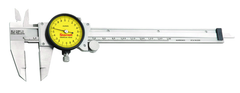 #120MX-150 - 0 - 150mm Measuring Range (0.02mm Grad.) - Dial Caliper with Certification - All Tool & Supply