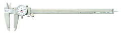 #120MZ-300 - 0 - 300mm Measuring Range (0.02mm Grad.) - Dial Caliper with Certification - All Tool & Supply