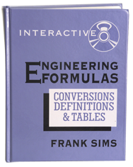 Engineering Formulas Interactive CD-ROM - Reference Book - All Tool & Supply