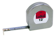 #C9212 - 1/2" x 12' - Chrome Clad Mezurall Measuring Tape - All Tool & Supply