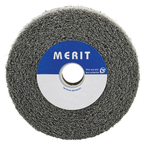 6 x 1 x 1" - Fine Grit - Silicon Carbide - Clean & Finish Convolute Wheel - All Tool & Supply