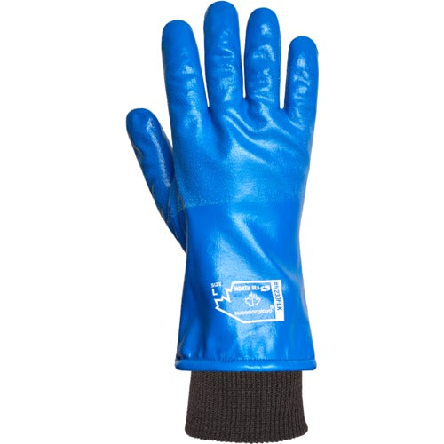 Fleece-lined fishing gloves that provide winter protection down to -15°C / 5°F