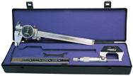 Kit Contains: 0-1" Micrometer; 6" Black Face Dial Caliper; 6" Flexible EZ Read 4R Rule; Protective Case - Machinist Universal Measuring Set - All Tool & Supply