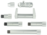 2 - 12'' Measuring Range - .001" Graduation - Hardened & Ground Face - Tubular Inside Micrometer Set - All Tool & Supply