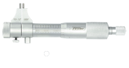 .2 - 1'' Measuring Range - .001/.01mm Graduation - Ratchet Thimble - Hardened & Ground Face - Inside Micrometer - All Tool & Supply