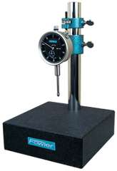 Kit Contains: Granite Base & 1" Travel Indicator; .001" Graduation; 0-100 Reading - Granite Stand with Dial Indicator - All Tool & Supply