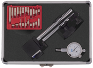 Kit Contains: Noga Mini Mag Base; AGD Group 1 Indicator; 22-Piece Contact Point Set In Aluminum Case - Mini Mag Set - All Tool & Supply