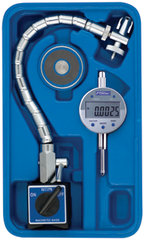 Set Contains: 1"/25mm .0005/.01mm w/Flex Arm Mag Base - Electronic Indicator with Flex Arm Mag Base - All Tool & Supply