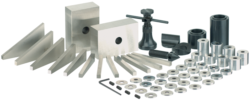 Kit Contains: 1-2-3 Blocks; Angle Block Set; Spacer Blocks - Machinist Set Up Kit - All Tool & Supply