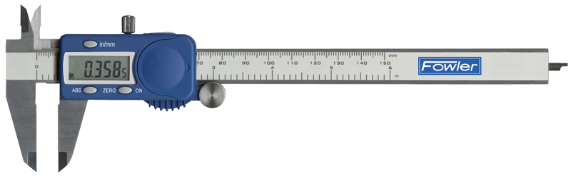 0 - 6" / 0 - 150mm Measuring Range (.0005" / .01mm Res.) - Xtra-Value Electronic Caliper - All Tool & Supply